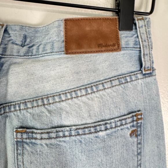 Madewell Light Blue Straight Leg Jeans - Picture 9 of 13